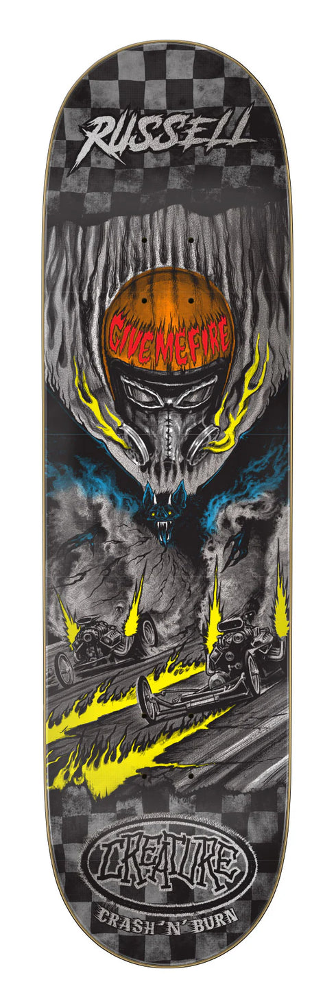 Creature - Russell Crash And Burn Deck (8.51")